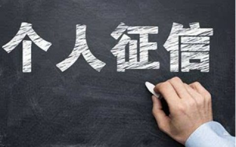 个人信用征信