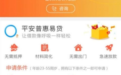 平安普惠易贷怎么样好下款吗?近期热炒网贷口子