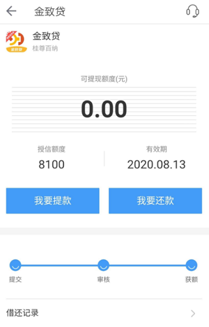 金致贷桂尊百纳怎么样?审核通过要多久到账