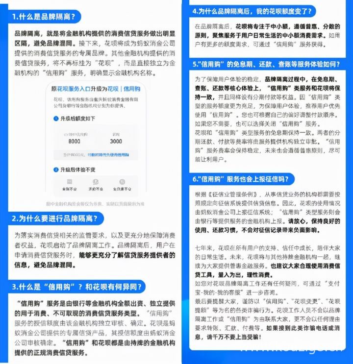 花呗为什么降额度（花呗拆分为花呗和信用购）-4