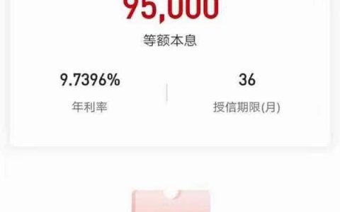河南农信金燕e贷年前最后一次放水，人人5~20万