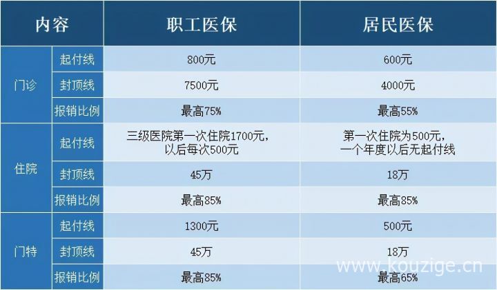 自己交职工医保划算吗，职工医保和居民医保的区别-2