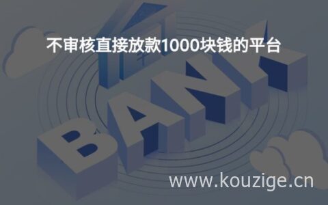 不审核直接放款5000，支持分期还款