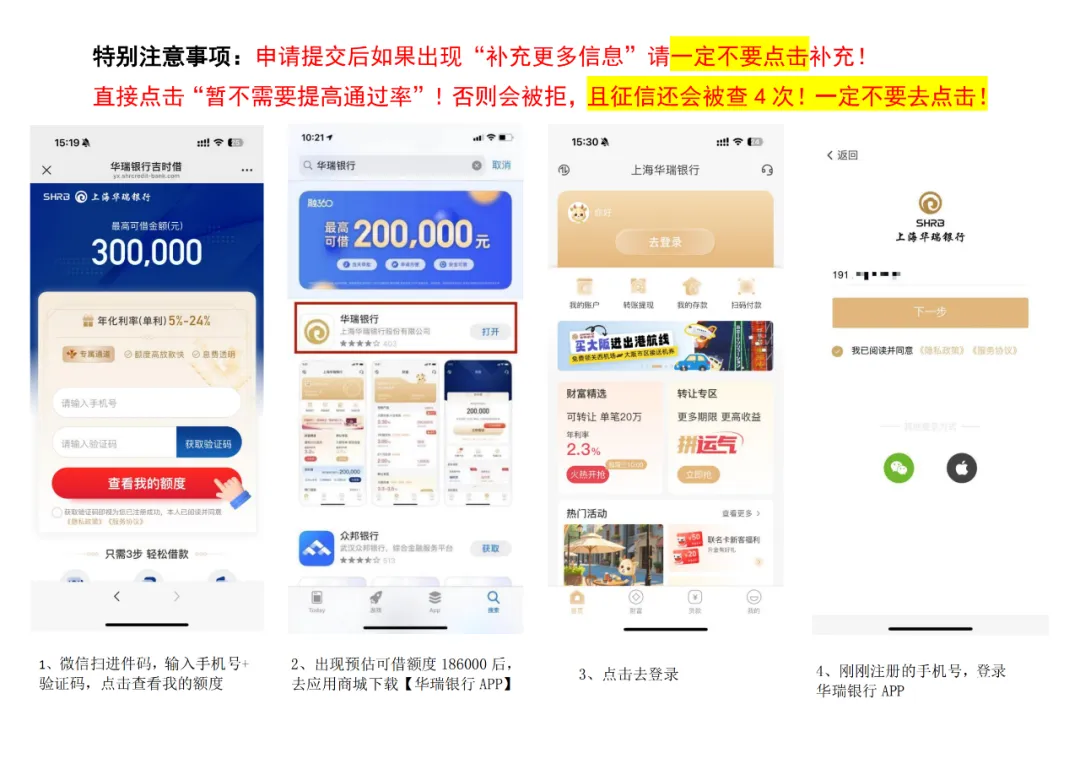 华瑞银行吉时借好下款吗？最新申请条件和流程步骤-1