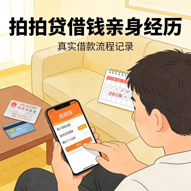 拍拍贷借钱亲身经历:额度秒到是真香,但逾期后的催收电话让我想换号